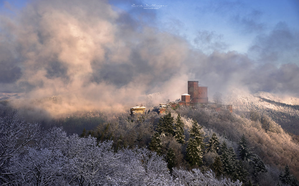 Burg Trifels im Winter